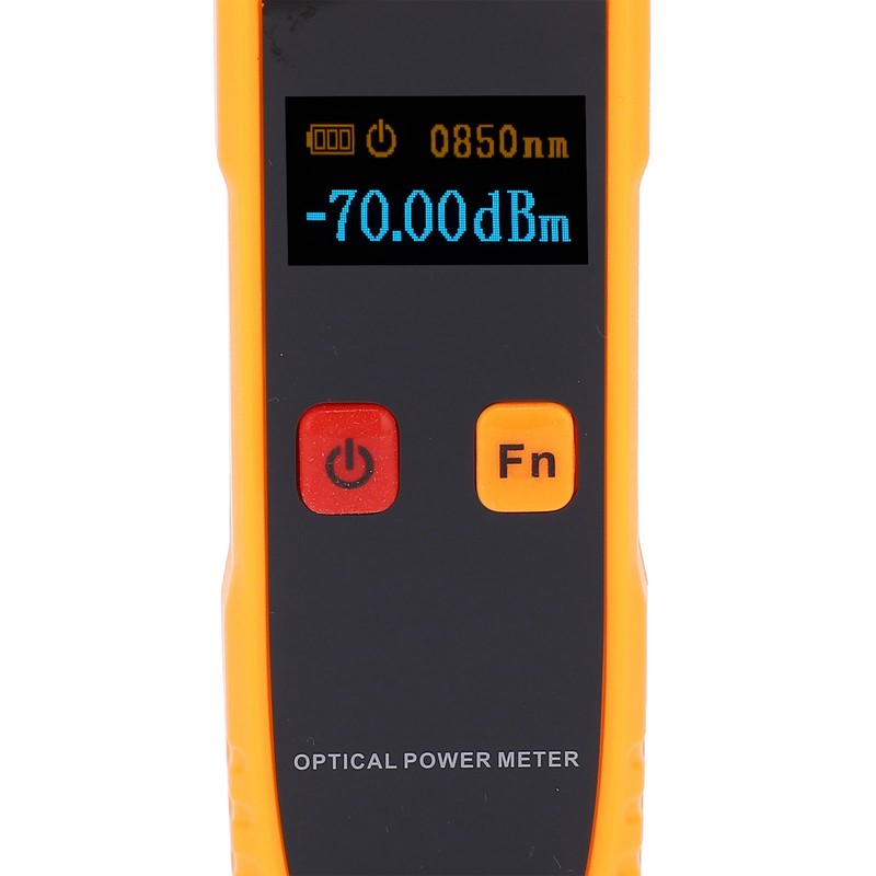 GM65 Optical Power Meter Red Light MultiWavelength Selection Optical Fiber