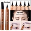 Professional Eyebrow Pencil, Waterproof, Easy and Easy to Shape Eyebrows,