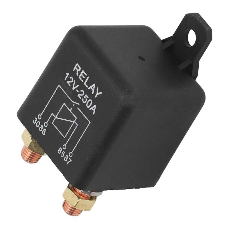 Car Starter Relay 4 Pin Normally Open Stainless Steel Brass