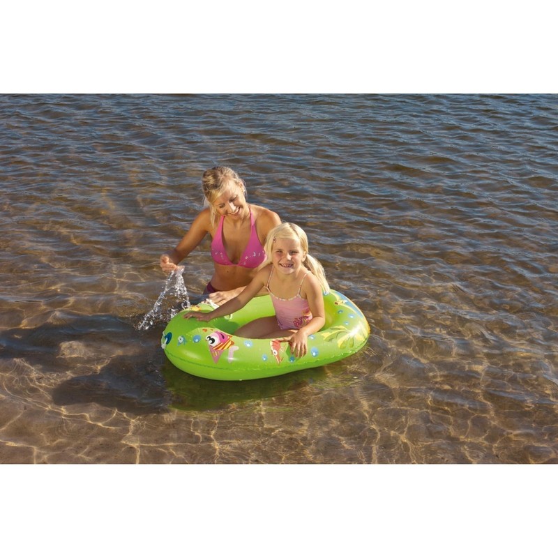 Wehncke Inflatable Children's Boat (Green, 95 x 55 cm)