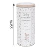 Baby Keepsake Tin Capsule Photo Frame Growth Chart Children's Memory