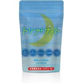  Nutritional Functional Food Tryptonite L-Tryptophan Supplement GABA Glycine Theanine Quansou 60 tablets 1 month supply