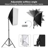 YUOCU Softbox Lighting Kit, 20"X28" softbox with 85W 3200-6500K E27