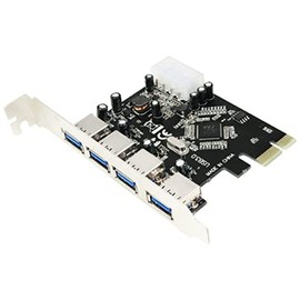 Logilink PC0057 PCI Express 3.0 Interface Card PCIe Card 4 x USB 3.0 High Speed USB Card USB 3.0 PCI USB PCIe USB Card