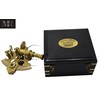 Medieval Replicas Sextant Instruments Solid Brass Working Sextant Original Ship