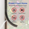 YHSISOLE Weather Stripping Door Seal -16 ft x 11/32" Pile