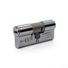 UAP Kinetica+ K4 3* Kitemarked Horizontal Euro Double Key Cylinder