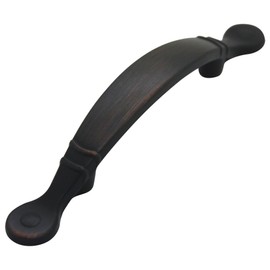 Cosmas® 9980ORB Oil Rubbed Bronze Cabinet Hardware Arched Handle Pull - 3" Inch (76mm) Hole Centers, 5-1/2" Overall Length