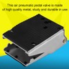 2-Position 3-Way Foot Pedal Air Control Valve G1/4 Thread 0~0.8Mpa