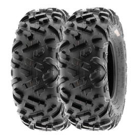 SunF 22x7-10 ATV UTV 22x7x10 All Terrain Tires 6 PR A051 POWER II - PAIR of 2
