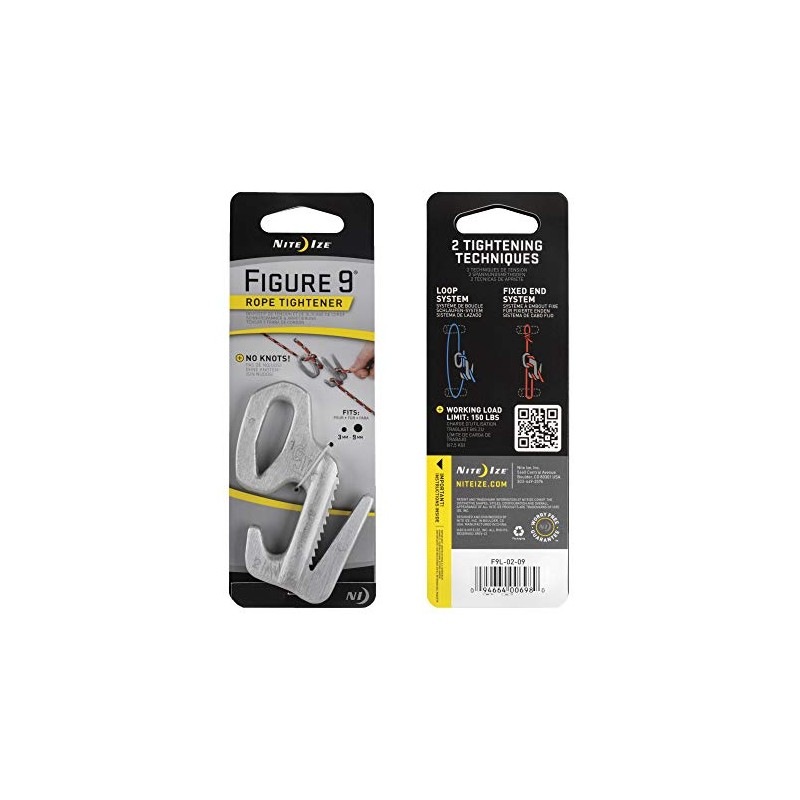 Nite Ize Aluminum Rope Tightener - Hassle-Free Adjustments