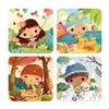 Janod - 4 Puzzles - The 4 seasons - Children’s