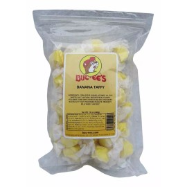 Buc-ee's Gourmet Banana Flavored Taffy in a Resealable Bag, 12 Ounces