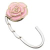 Vpang Purse Hook Purse Hanger Rose Flower Foldable Handbag Hanger