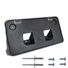 KYYET Front Bumper License Plate Frame Bracket Holder Fits for