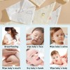 Satiskid 8 Pack Baby Bandana Bibs Muslin Cotton Dribble Bib