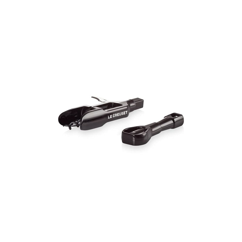 Le Creuset Classic Pocket Model Corkscrew, PM 100, Plastic, Black