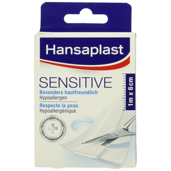 Hansaplast Sensitive Plaster 1m x 6cm