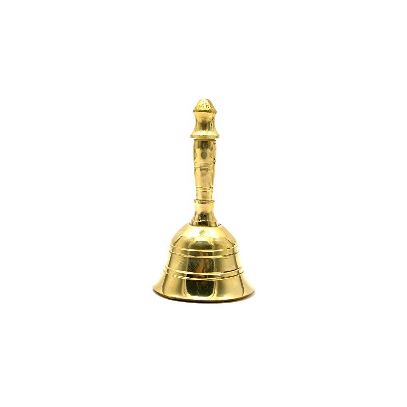 Hand Crafted Metal Brass PUJA Bell, Collectible Art,Perfect for Home