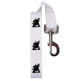 'French Bulldog Head' Dog Lead/Leash (DL00002387)