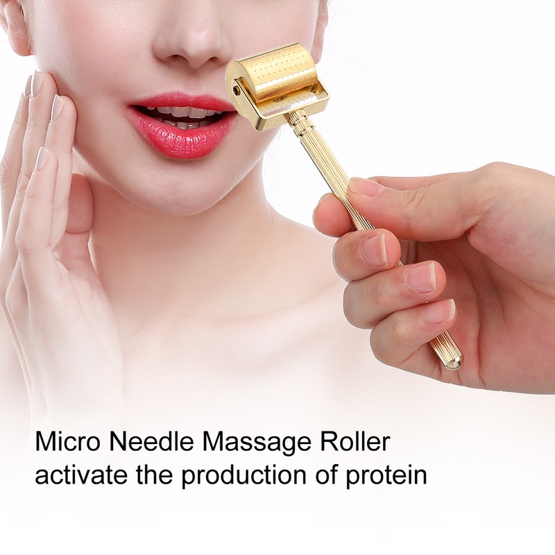 Face Massage Roller Micro Needle Therapy Anti Wrinkle Anti Aging