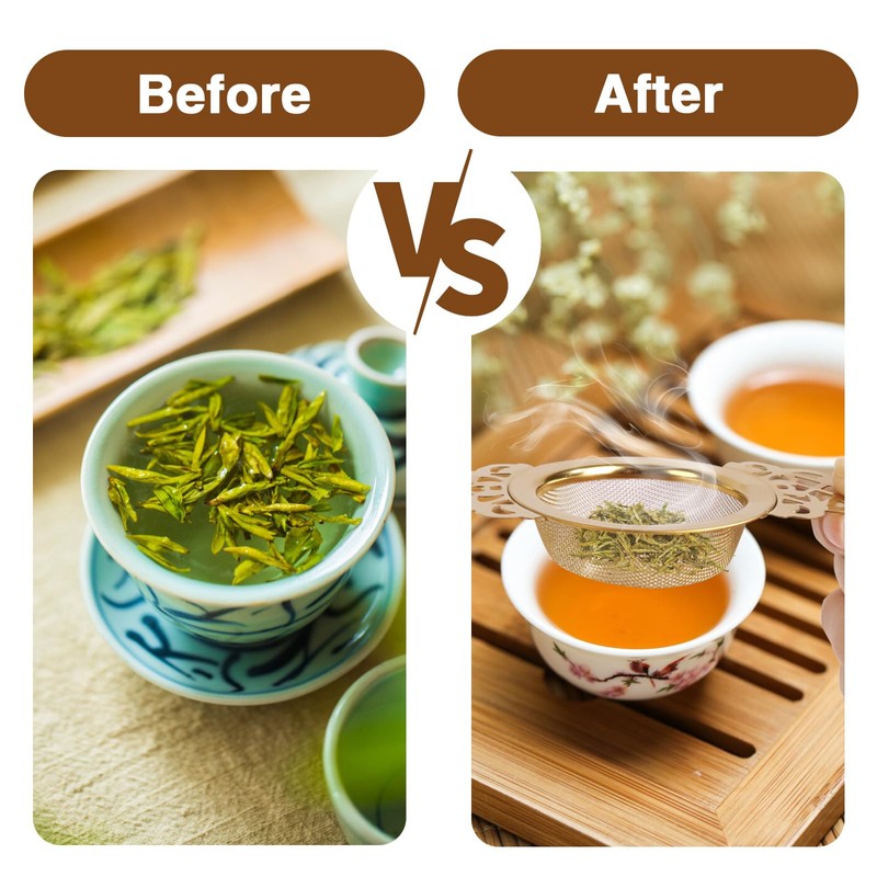 Lollanda Tea Strainer for Loose Tea, Fine Mesh Tea Strainers