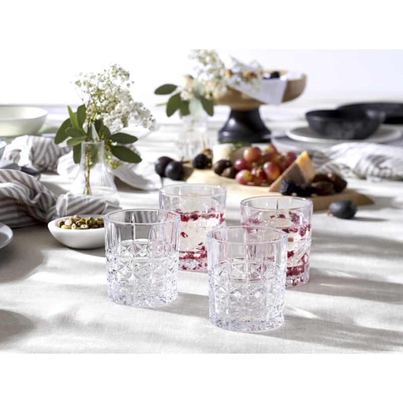 Oneida 897895 Apollo Double Old Fashioned Glasses, Set Of 4