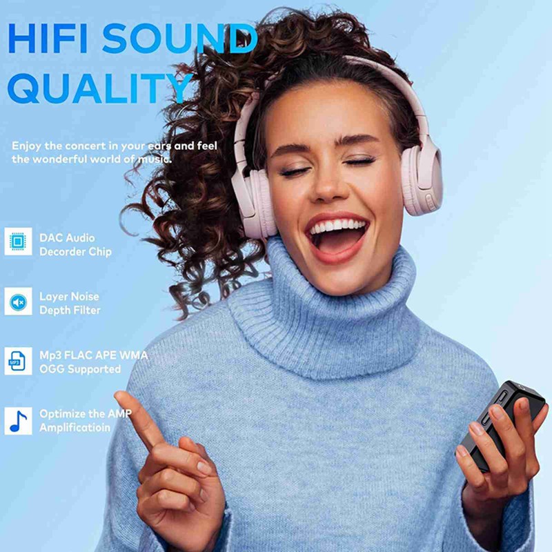 USB Audio Player Hi-Fi Mp3 Player Mini MP3 MP4 Player