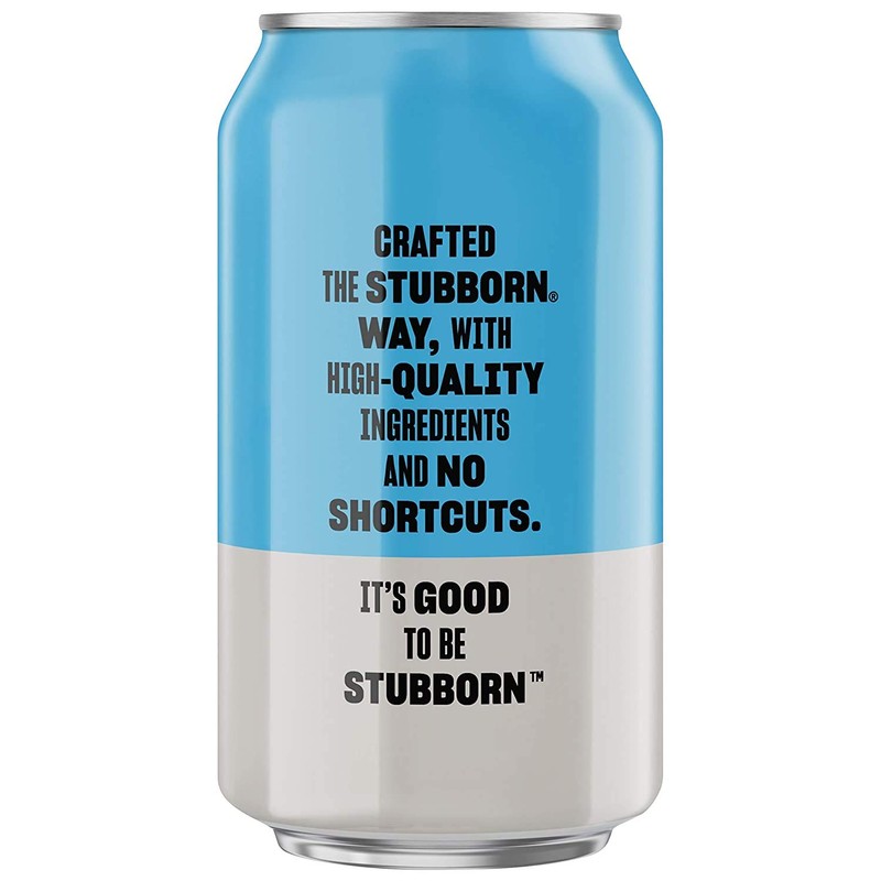 STUBBORN SODA, Agave Vanilla Cream Soda, 12oz Cans (12 Pack)