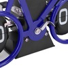 Vintage Flip Desk Clock Bike Shape Retro Mechanical Battery Powered