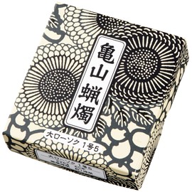 カメヤマ 大ローソク 1号5A#202 225g 約1時間