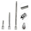 Operitacx 3pcs Lengthened Socket Extension Bar Set Quick Release Wrench