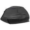 Priprilod Black Leather Driver Side Bottom Replacement Seat Cover Compatible
