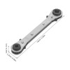 ULTECHNOVO Service Wrench, 3pcs Refrigeration Ratcheting Wrench Wratchet Tool with