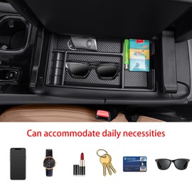 Dragon Art Center Console Organizer The 2022, 2023, and 2024 for Lexus NX 250/NX 350/NX 350h Accessory armrest Storage Compartment, can be re Inserted into The Tray (not Applicable for NX 450h+)