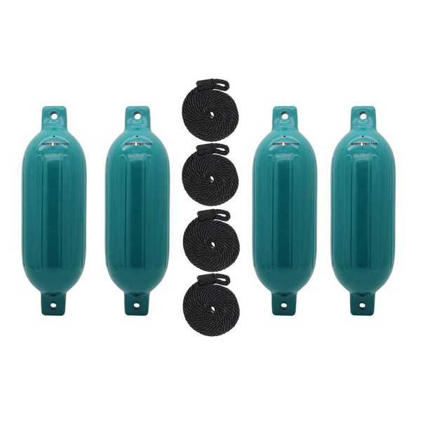 Extreme Max 3006.7638.1 BoatTector Inflatable Fender Value 4-Pack - 6.5"