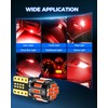 Marsauto 194 LED Bulb Red for Dome Map Light, 168