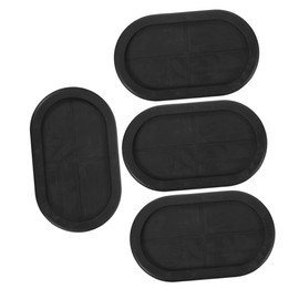 Operitacx 4Stücke Gummidichtung Kit Flexible Bohrloch Tüllen für Kabeldurchführungen Staubdicht Flammhemmend für Firewall Blech Elektrogeräte