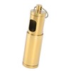 Portable Pocket Ashtray with Keychain Lanyard Retractable Circular Aluminium Alloy