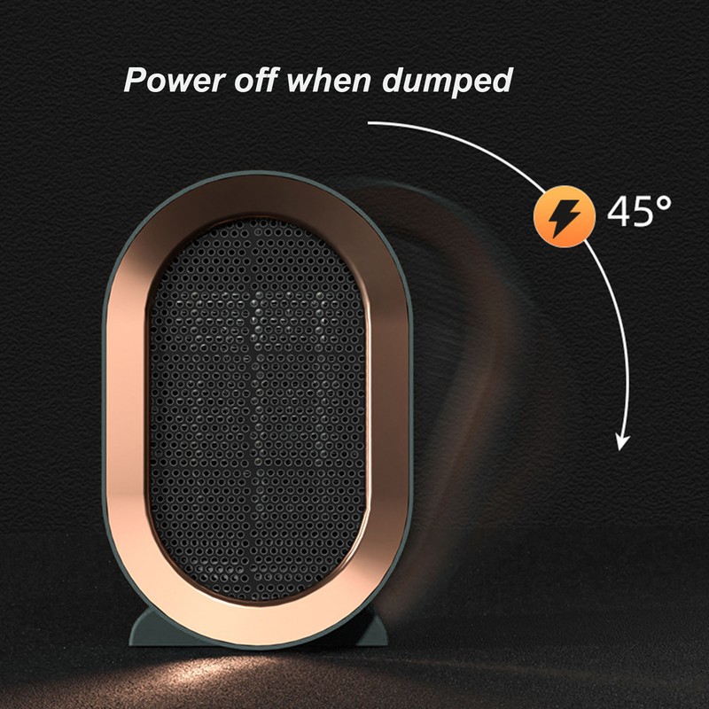 Electric Space Heater Indoor Efficient Portable Adjustable Fast Heater Fan