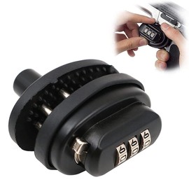 Shiwaki Weapon Locks, Weapon Accessories, Weapon Locks, Bicycle Cable Password Lock with Home Trigger Gun Lock Combination Lock Made of Zinc Alloy Material