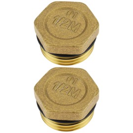 Briny River 2Pcs 20MM Button-Type Water Diverter Plug Compatible with RP2865 Brass for Faucet Diverter