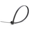 Nartel® 100 Pack of Black Cable Ties, 200mm x 2.5mm,