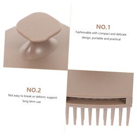 Healvian Hair Scalp and Shampoo Brush for Deep Cleaning Gentle Scalp Exfoliator for All Hair Types Lightweight and Portable Shower Tool for Adults