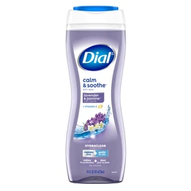 Dial Body Wash Lavender & Jasmine 16 Ounce Calm & Soothe (Pack of 2)