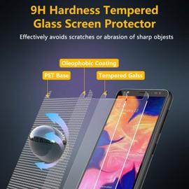 BESINPO 2 Pack for Gabb Phone Screen Protector, 9H Tempered Glass Film Full Coverage Anti Scratch Ultra Resistant Bubble Free screen protector for gabb phone 5.45 inch