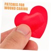 OHPHCALL Heart Shaped Care Patches 50pcs Breathable Hemostatic Stickers for