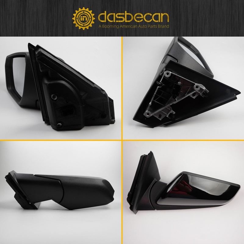 Dasbecan Left Driver Side Mirror Compatible With 2018-2023 Chevy Equinox