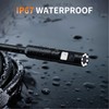 Dual-Lens Endoscope Camera with Light,Borescope Inspection Camera, 4.3" IPS Endoscope