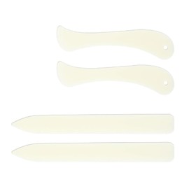 Pack of 4 Folding Legs for Paper, Cutting and Folding Board, Bone Folder, Paper Cutter Folding Machine with Rounded Tip, Folding Board for Paper Plastic Folding Hatchet Craft Bone Folder Cutting